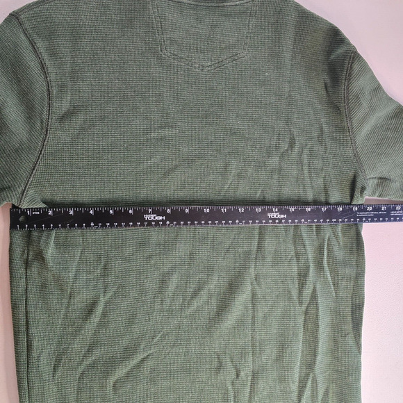 Eddie Bauer Sweatshirt Men's M Green Elk Print Long Sleeve Crew Neck - Picture 8 of 13